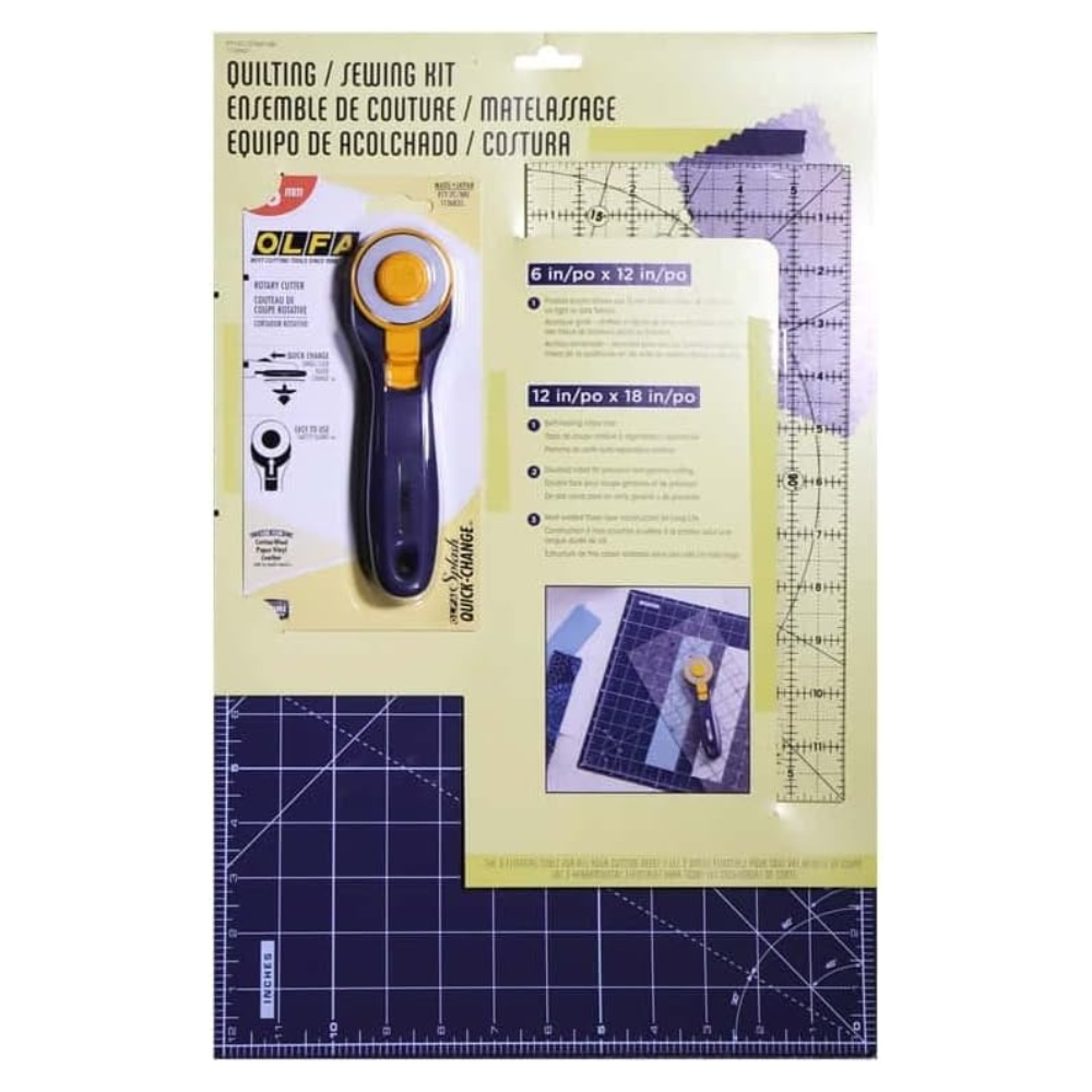 OLFA Rotary Essentials Quilting and Sewing Kit