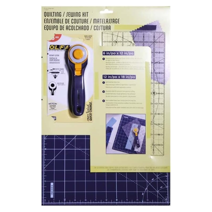 OLFA Rotary Essentials Quilting and Sewing Kit