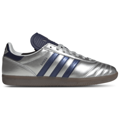 adidas Samba JP Men's Shoes - Silver/Navy