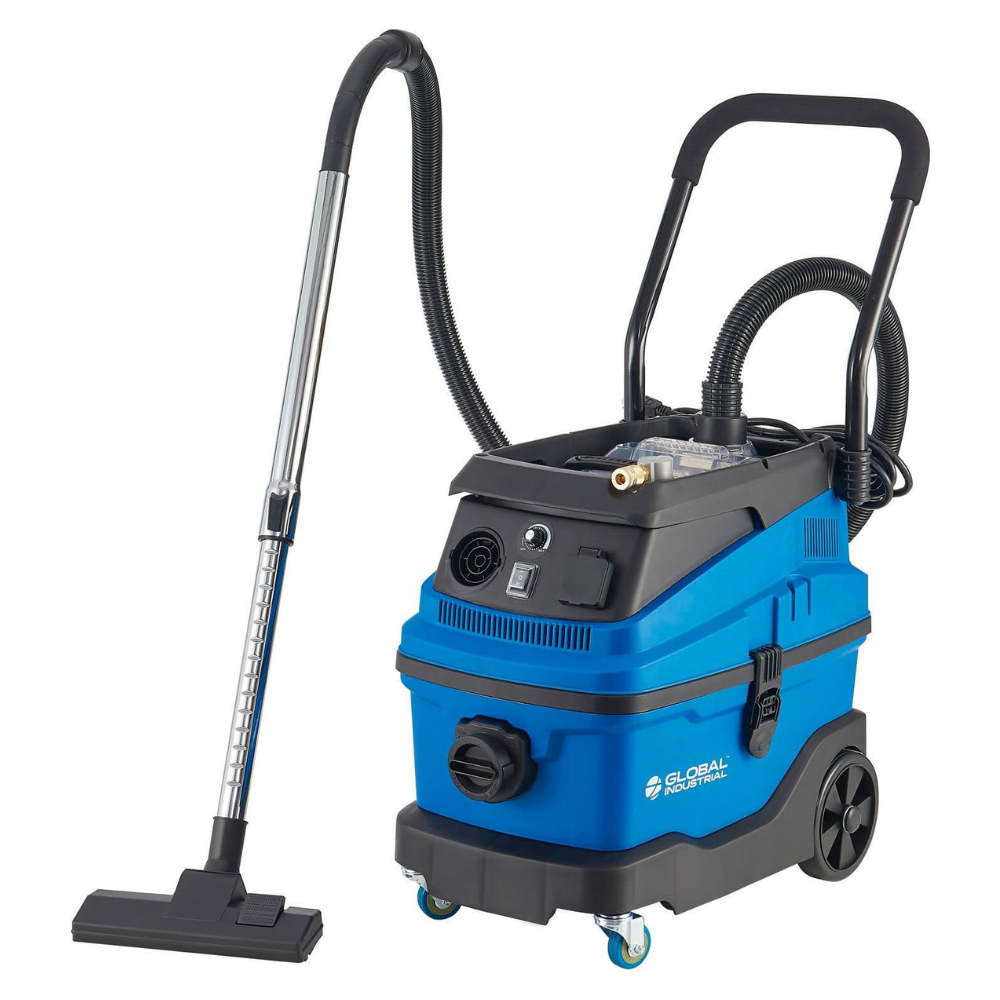 Global Industrial Commercial HEPA Wet/Dry Mobile Vacuum with Power