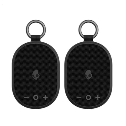 Skullcandy Kilo Bluetooth Speaker Black 2-Pack with Travel Case