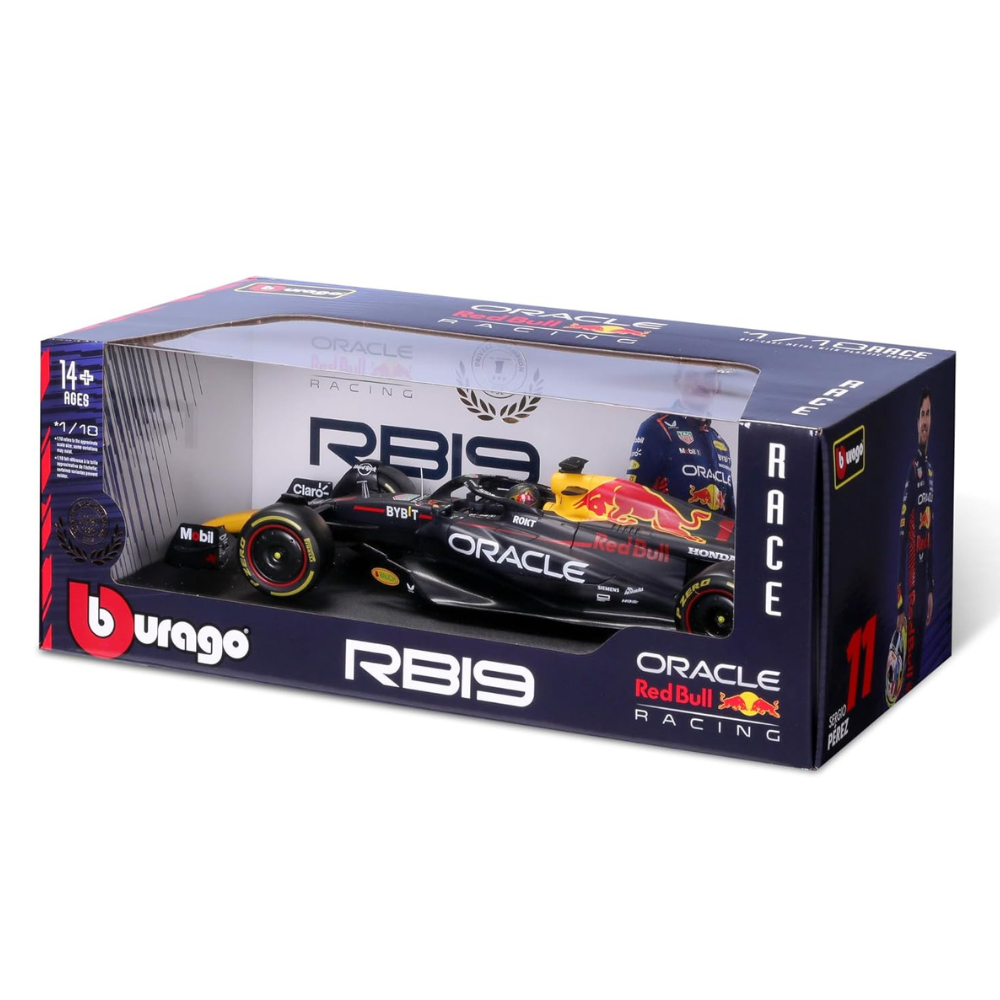 Bburago 1:18 Race Oracle Red Bull Racing RB19 (2023) Max Verstappen #1