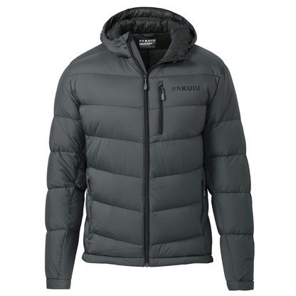 KUIU Super Down PRO Hooded Jacket - Gunmetal