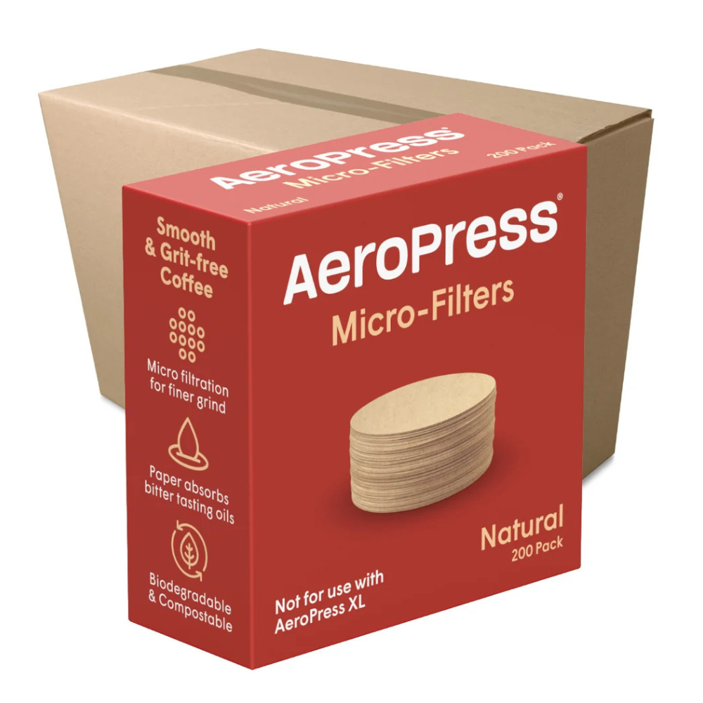 AeroPress Natural Microfilters (200-Pack) - 20 Units