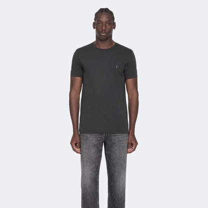 AllSaints Tonic Slim-Fit Cotton T-Shirt - Carter Grey