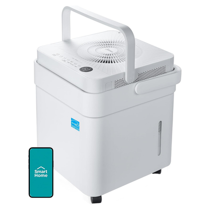 Midea Cube Dehumidifier for Basement, Smart Control - 20 Pint
