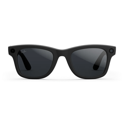 Ray-Ban Meta Wayfarer (Gen 2) AI Glasses - Matte Black / Transitions Grey