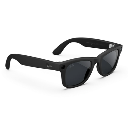 Ray-Ban Meta Wayfarer (Gen 2) AI Glasses - Matte Black / Transitions Grey