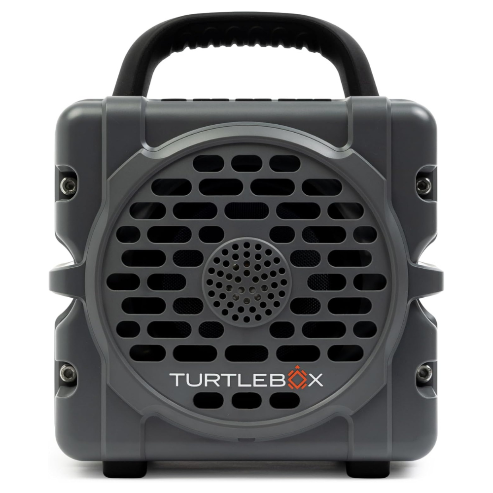 Turtlebox Cub Outdoor Bluetooth Speaker - Gray