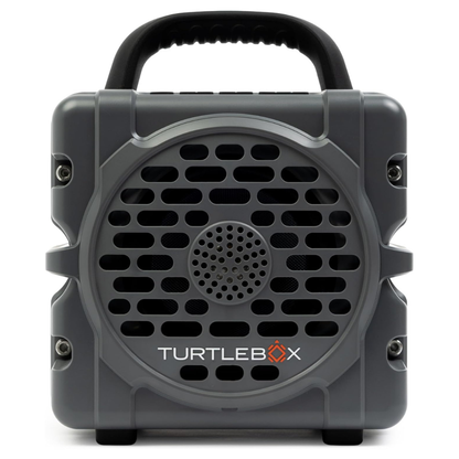 Turtlebox Cub Outdoor Bluetooth Speaker - Gray