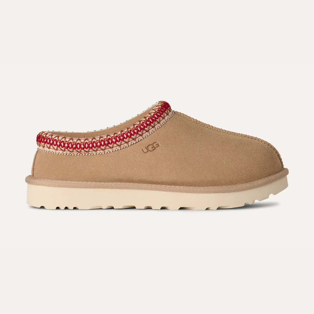 UGG Women's Tasman II - Sand / Dark Cherry