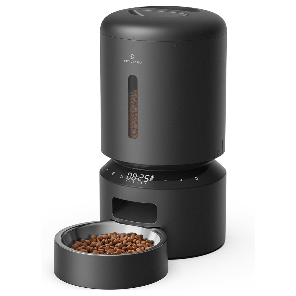 PETLIBRO Automatic Cat Feeder 5L Capacity - Black