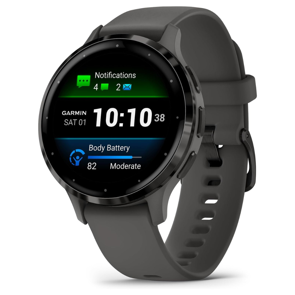 Garmin Venu 3S Health & Fitness GPS Smartwatch - Pebble Gray