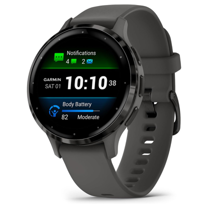 Garmin Venu 3S Health & Fitness GPS Smartwatch - Pebble Gray