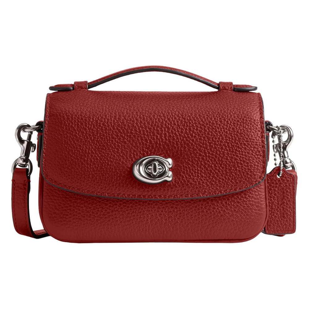 Coach Cassie Crossbody Purse - Ruby Red
