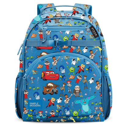 Simple Modern Disney Pixar Kids Backpack for School, Girls, Boys - 12L