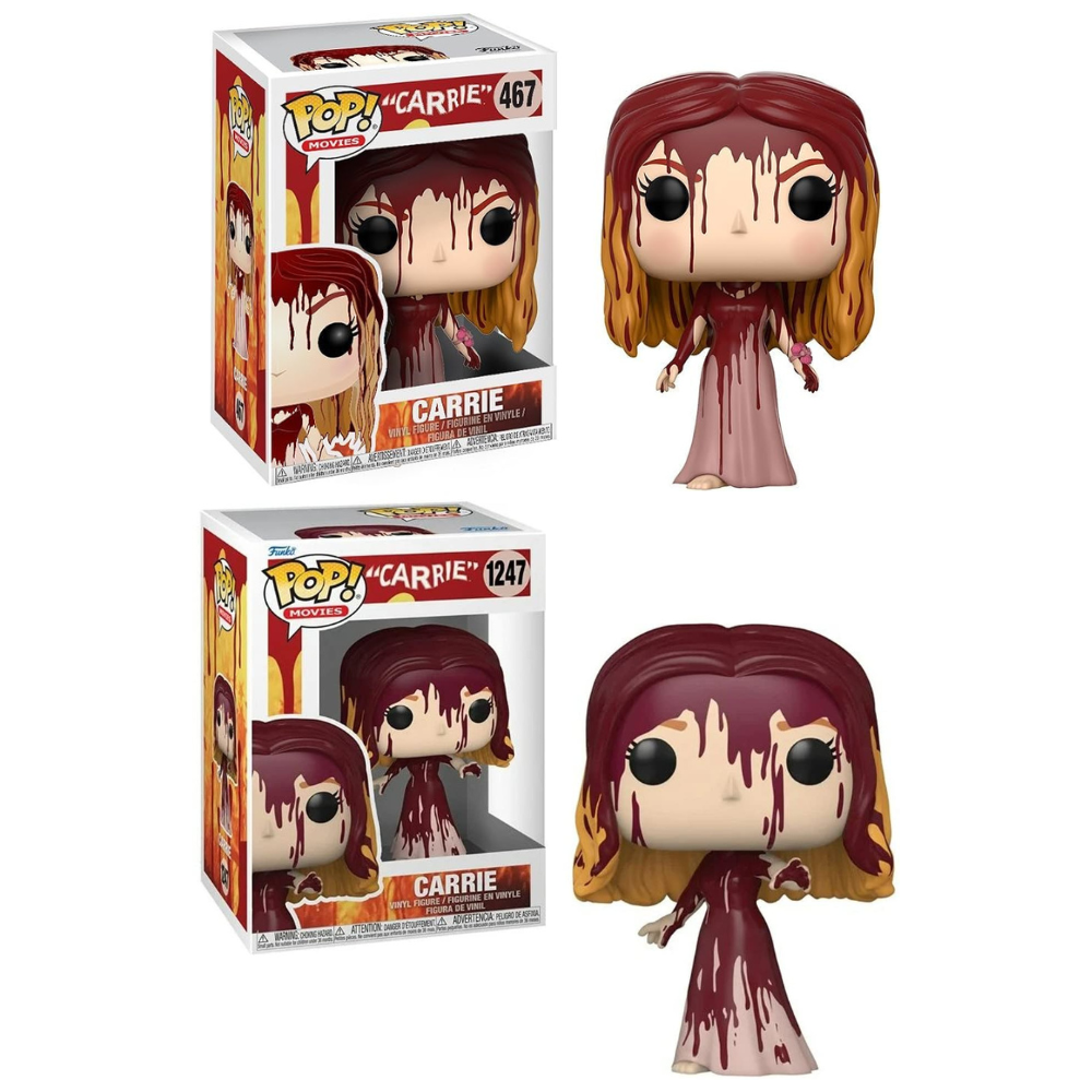 Funko Pop! Movies Carrie #1247 & #467 2-Pack Bundle