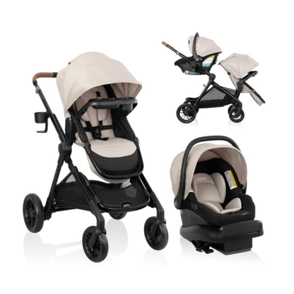 Evenflo Pivot Xpand NXT Travel System - Canyon Beige