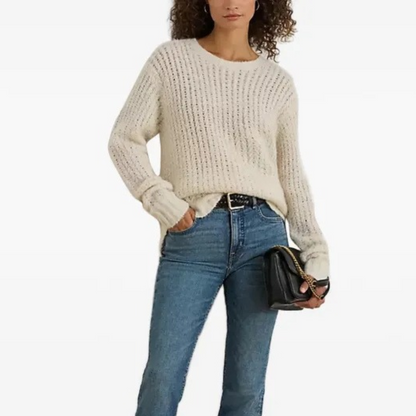 Lauren Ralph Lauren Knitted Sweater - Winter Cream
