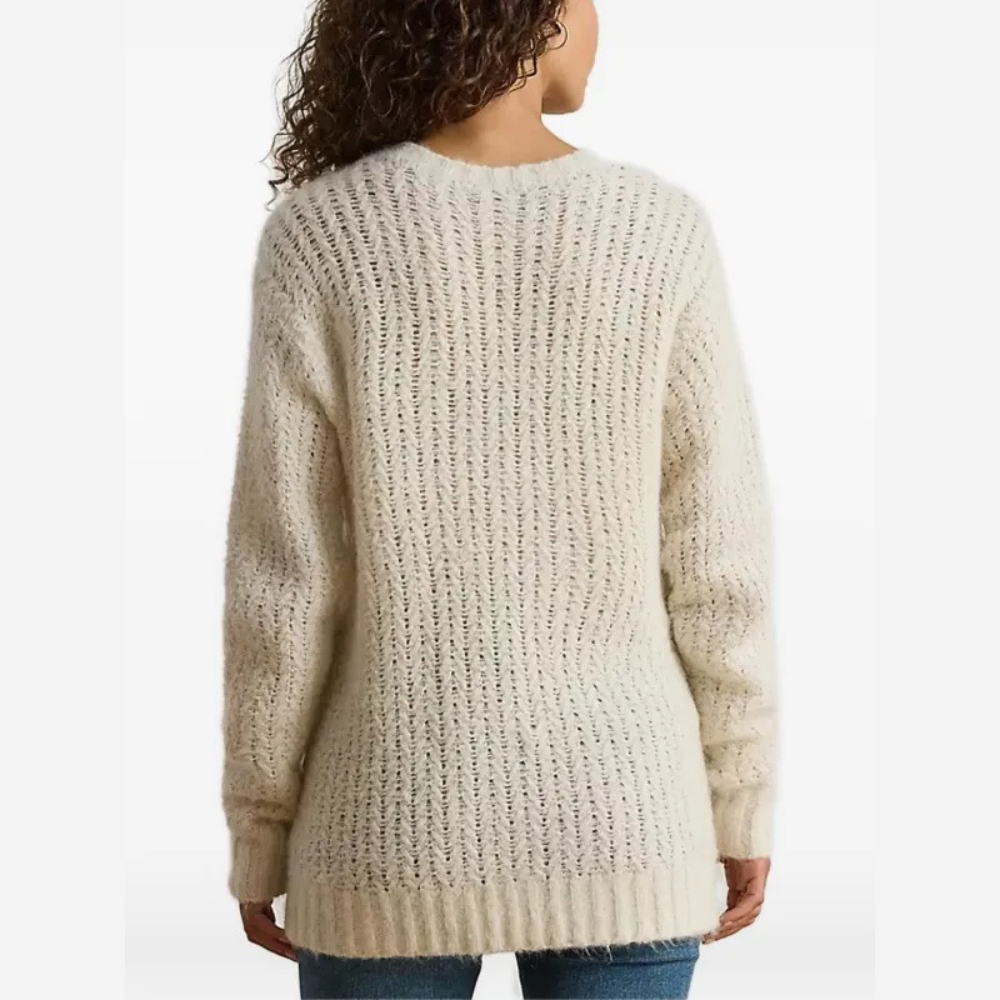 Lauren Ralph Lauren Knitted Sweater - Winter Cream