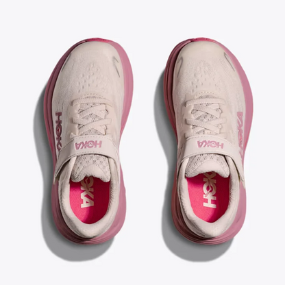 Hoka Clifton 10 Little Kids - Rose Cream / Dried Rose