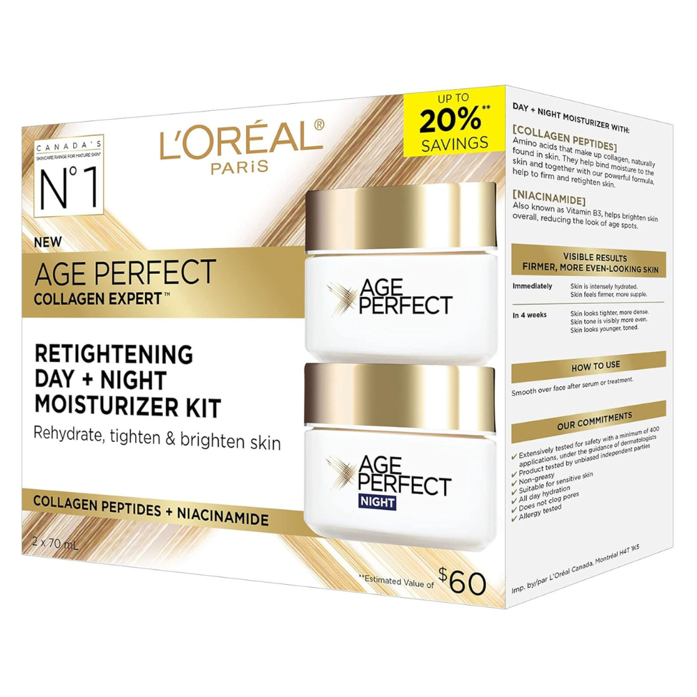 L'Oréal Paris Day & Night Face Moisturizer Cream
