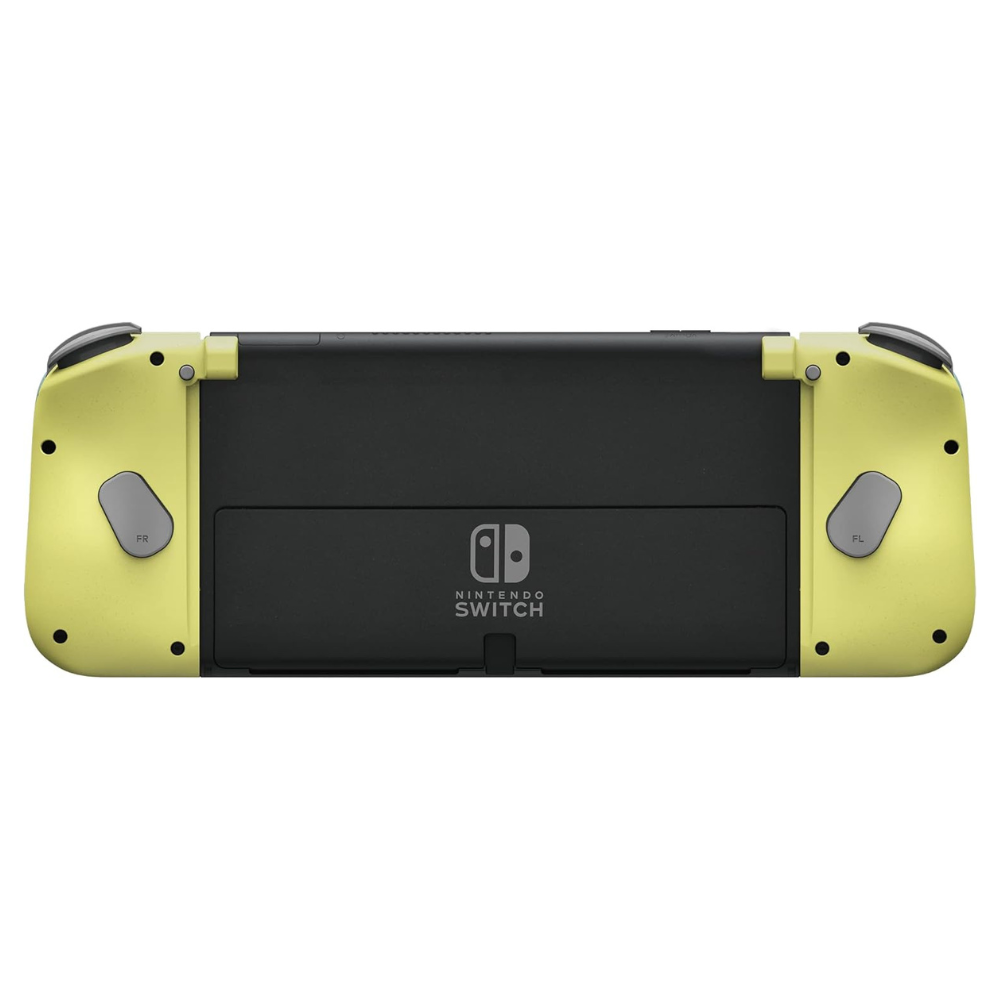 HORI Switch Split Pad Compact for Nintendo Switch - Light Grey and Yellow