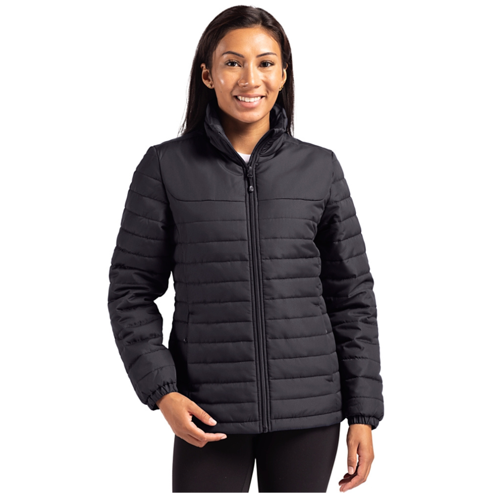 Cutter & Buck Clique Elevation Eco Full Zip Womens Puffer Jacket