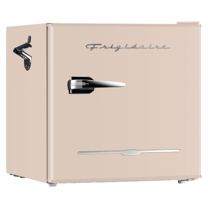 Frigidaire EFR176-CORAL 1.6 cu ft Coral Retro Fridge with Side Bottle Opener - PICK UP ONLY