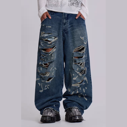 Jaded London Destroyed XL Colossus Jeans