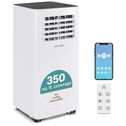 SereneLife Portable Air Conditioner 8,000 BTU 3-in-1 AC Unit - PICK UP ONLY