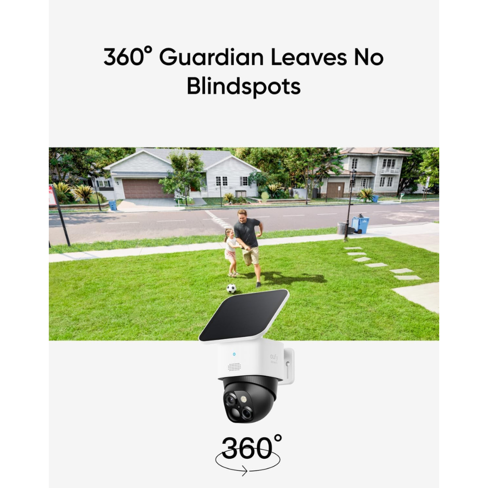 eufy Security SoloCam S340 - Solar Security Camera