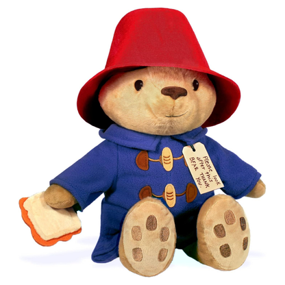 YOTTOY Classic Seated Paddington Bear Soft Stuffed Plush Toy 12"