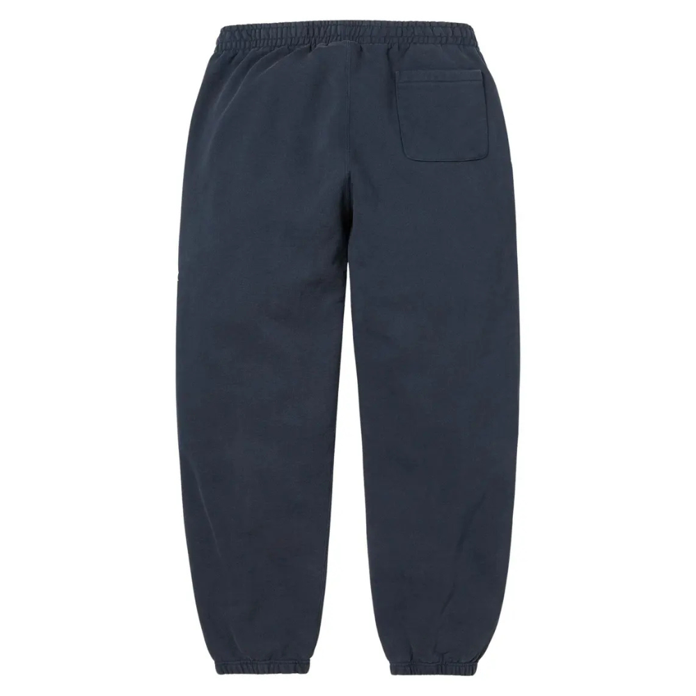 Supreme Washed Old English Sweatpant - Navy