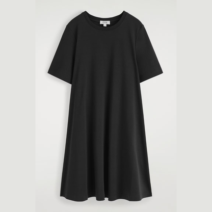 COS A-Line Mini T-Shirt Dress - Black