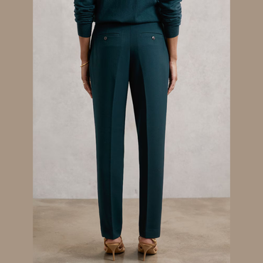 Reiss Gabi Slim-Fit Suit Trousers in Teal