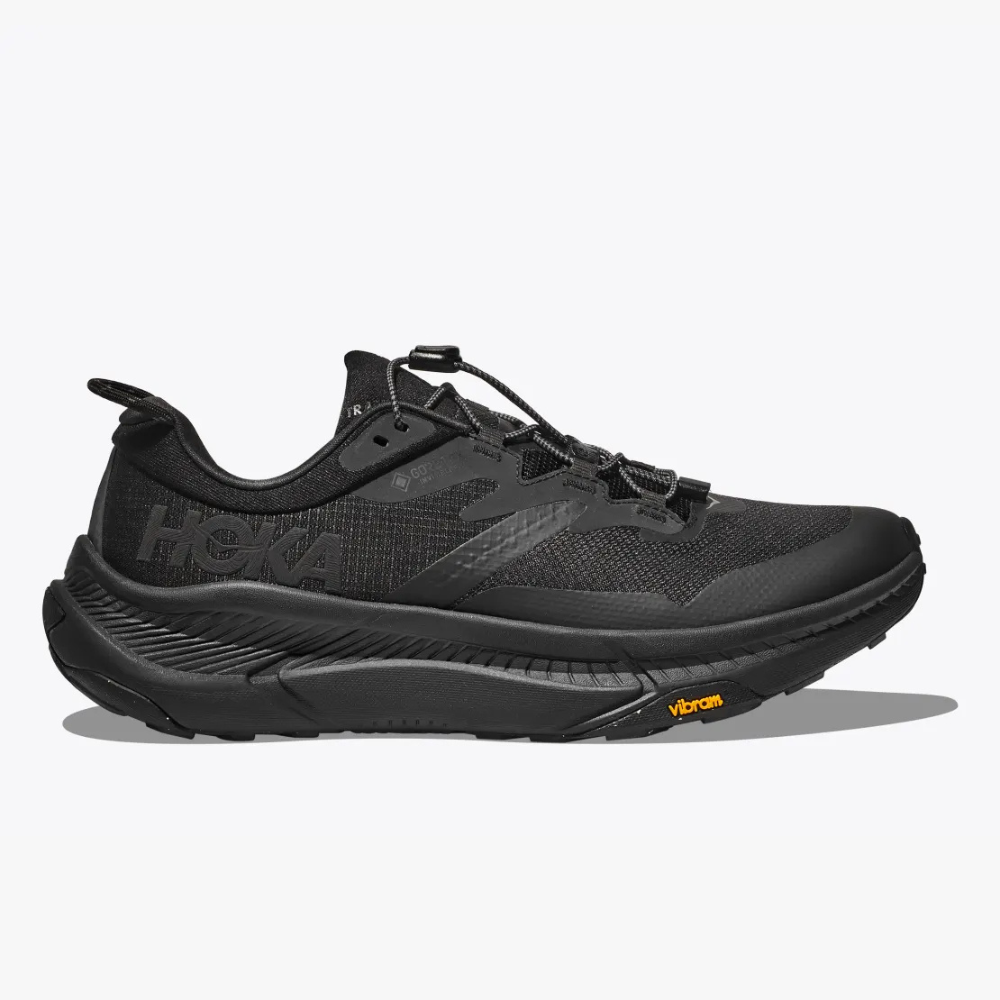 HOKA Men's Transport GTX Hiking Shoes - Black