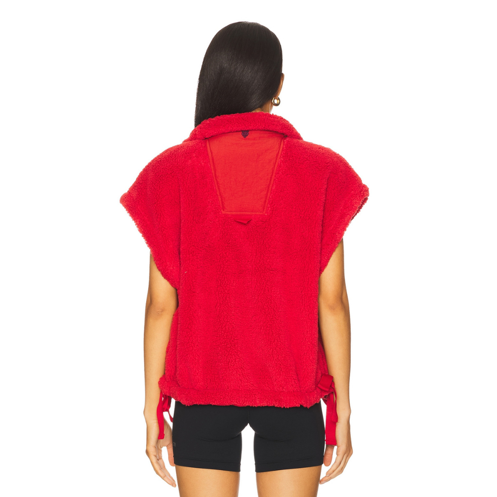 Free People x FP Movement Scout It Out Vest - Cranberry