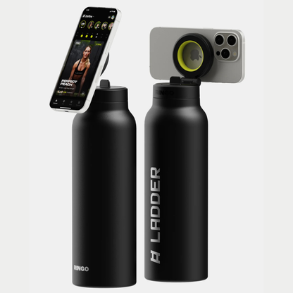 Ladder x Ringo Pro Water Bottle with Built-In MagSafe Phone Mount