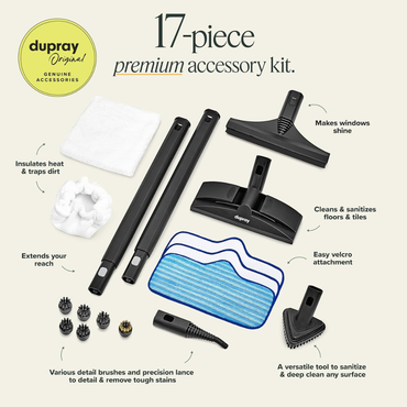 Dupray NEAT Steam Cleaner with 17-Piece Kit