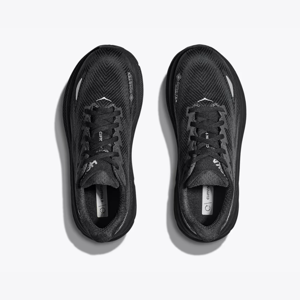 HOKA Women's Clifton 9 GTX Running Shoes - Black