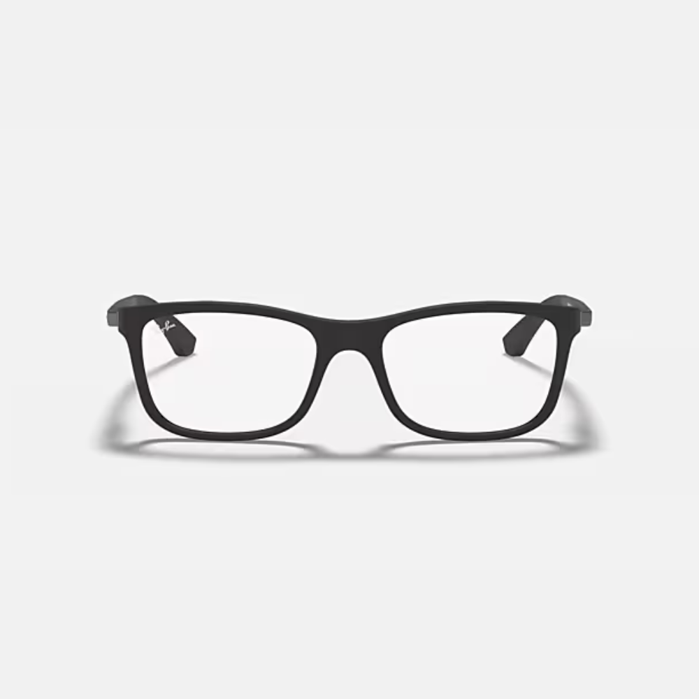 Ray Ban RB1549 Optics Kids Glasses - Matte Black Frames