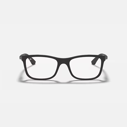 Ray Ban RB1549 Optics Kids Glasses - Matte Black Frames