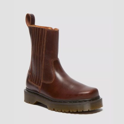 Dr. Martens Amaayah Lo Orleans Leather Chelsea Boots - Butterscotch