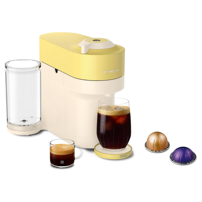 Nespresso Vertuo Pop+ Summer Limited Edition by De'Longhi - Pastel Yellow