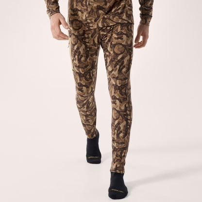 Arc'teryx Rho LT Bottom Print Men's - Carob Grottoflage