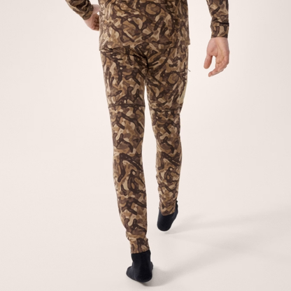 Arc'teryx Rho LT Bottom Print Men's - Carob Grottoflage
