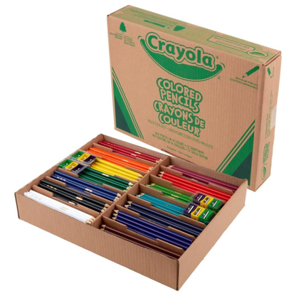 Crayola Coloured Pencils Classpack, 462 Count