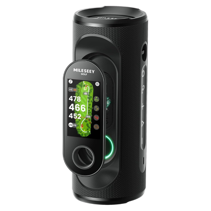 MILESEEY GeneSonic Pro Golf GPS Speaker with 43K+ Courses