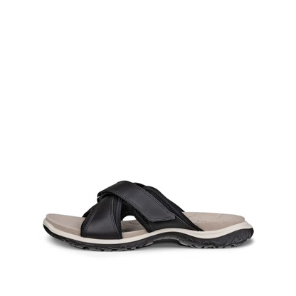ECCO Offroad Roam Women's Leather Slide Sandal - Black